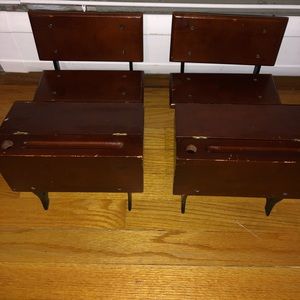 Two Doll School Chairs